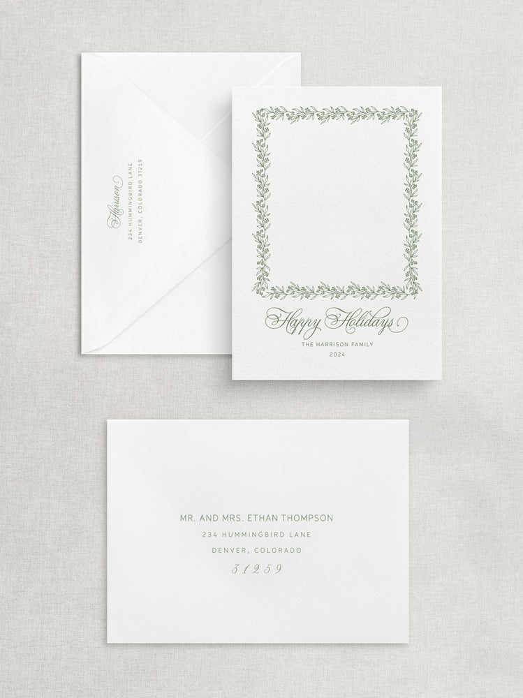 
                  
                    Load image into Gallery viewer, Berries Christmas Photo Card
                  
                