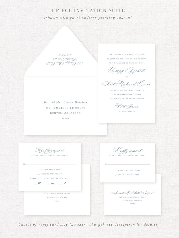 
                  
                    Load image into Gallery viewer, BELLO - Wedding Invitation
                  
                